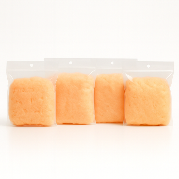 Halloween Special - Orange Cotton Candy - Vanilla - Clear Bag - 1 oz